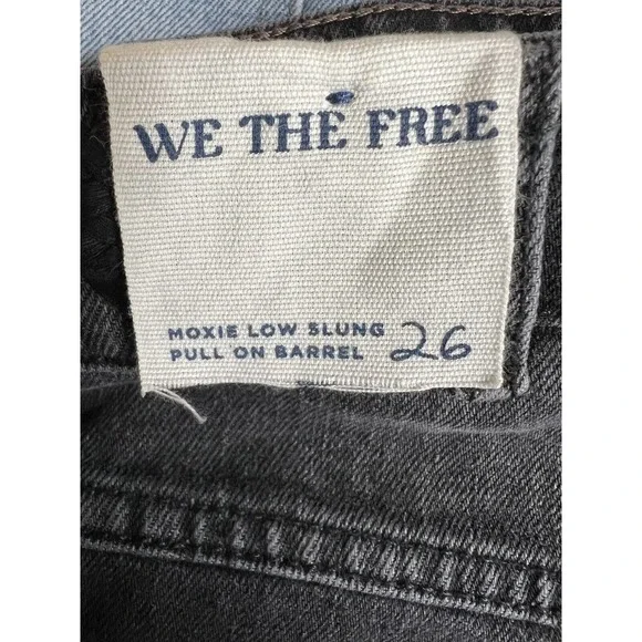 ❌SOLD❌Free People Moxi Low Slung Barrel Jeans - Picture 8 of 10